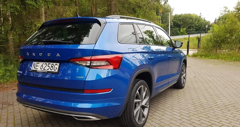 Skoda Kodiaq cena 145900 przebieg: 156000, rok produkcji 2019 z Bolków małe 529